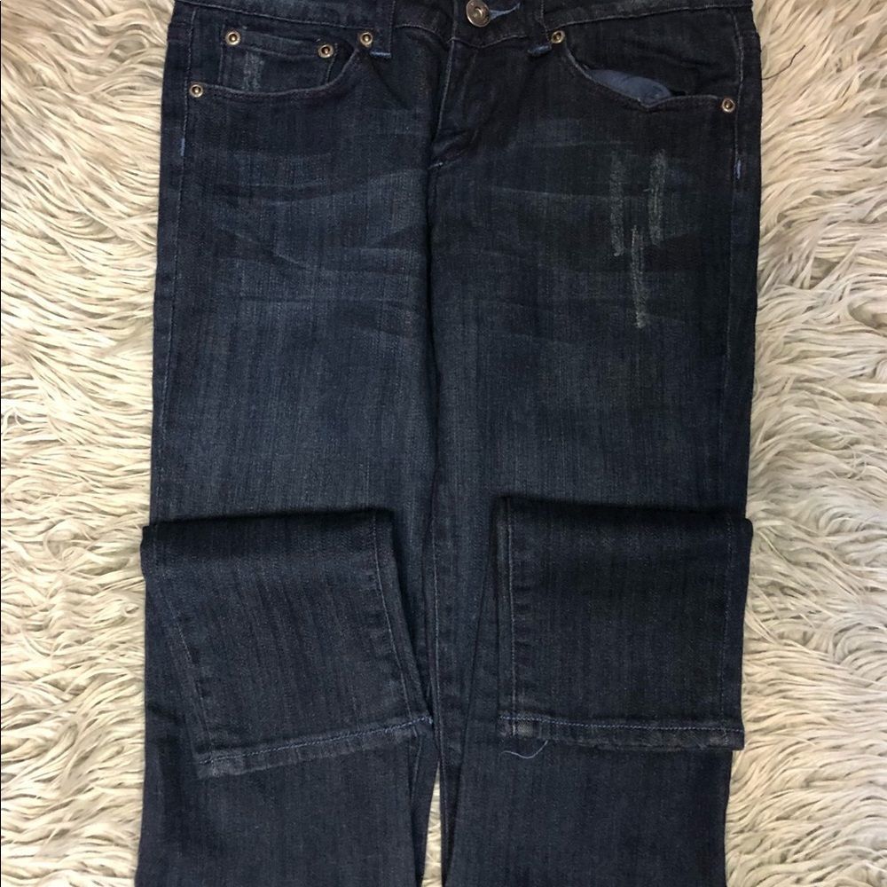 🔴 2 for $25 Harlow dark wash skinny women’s jeans med rise size 7